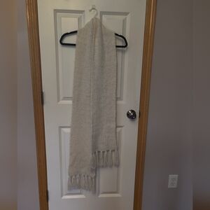 Cozy Cream Knit Scarf
